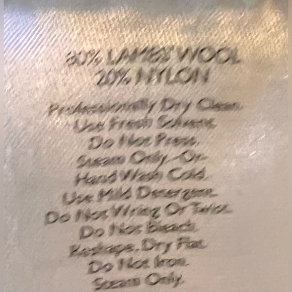 EDDIE BAUER Vtg Mens Small Chunky Woven Lamb’s Wool Sweater Excellent Condition - Picture 10 of 12